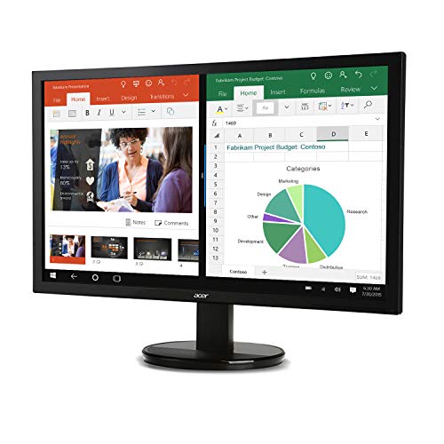 Acer K202HQL bd 20” (19.5" viewable) HD+ (1600 x 900) Monitor (DVI & VGA Ports)