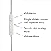 RadiArmor Anti-Radiation Air Tube Headphones - EMF Free Listening with New in-Ear pod Design (White)