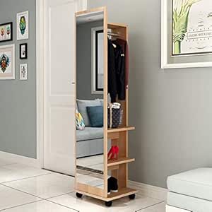 Lei ZE Jun UK - Espejo de pie para Dormitorio Minimalista Moderno con