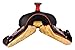 HR, International Synthetic Western Adult Horse Saddle Tack Barrel Racing, Get Matching Headstall, Breast Collar & Saddle Pad Size 16″ Inches Seat Availablethumb 2
