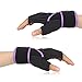 Trideer Padded Anti-Slip Weight Lifting Gloves with 18” Wrist Wraps, Pro Gym Gloves Support for Weightlifting, Cross Training, Gym Workout, Fitness, Bodybuilding (Purple, S (Fits 6.7-7.1 Inches))