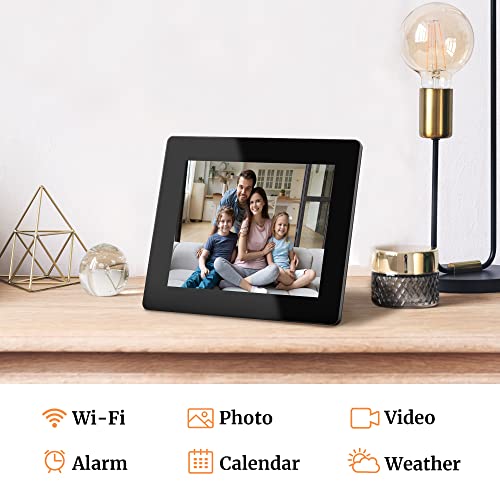 Dragon Touch Digital Picture Frame, 8Inch WiFi Digital Photo Frame