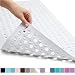 GORILLA GRIP Original Bath, Shower, and Tub Mat (35x16), Machine Washable, Antibacterial, BPA, Latex, Phthalate Free, XL Size Bathroom Mats, Highest Quality Materials (Snow) primary
