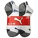 Puma Socks Men's 6 Pack 1/2 Terry Form Stripe Low Cut Socks