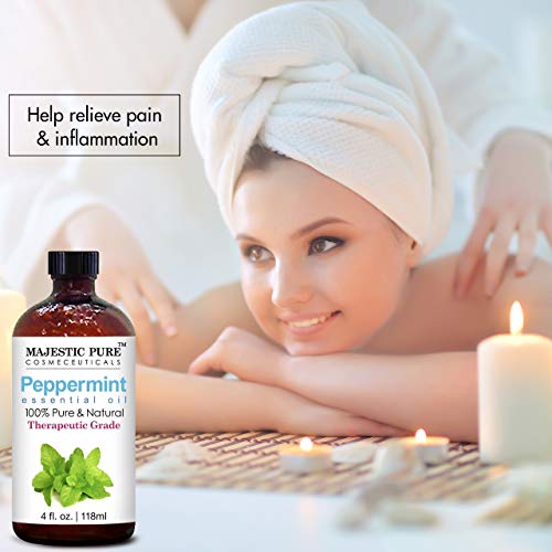 4 Majestic+Pure+Peppermint+Essential+Therapeutic
