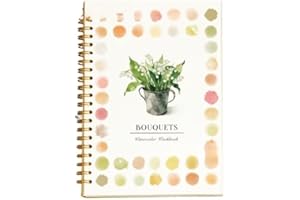 Leekeer Watercolor Workbook & Paint Set for Beginner-Friendly Nature Scenes | All-in-One Art Kit for Adults, Teens | Creative