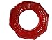 Screwballs Cockring by Oxballs (Red Clear)
