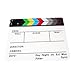 Andoer Movie Directors Clapboard, Acrylic Clapper Board, Photography Studio Video TV Film Slate, Cut Action Scene Clapper, Movie Theater Props Decor, Dry Erase, 9.6×11.7inch