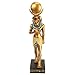 Design Toscano Horus Falcon God of The Egyptian Realm Figurine Statue, 8 Inch, Black and Gold