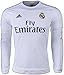 adidas Men's Soccer Real Madrid Home Jersey Long Sleeve
