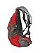 Drift Hydration Backpack with 2 Liter Water Bladder Fits Men & Women (Red with Insulated Tube Sleeve and Quick Disconnect)