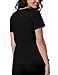 ADAR UNIFORMS Adar Womens Pop-Stretch Junior Fit Taskwear Tab-Waist Crossover Scrub Top