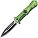 Z Hunter ZB-003GN Spring Assisted Folding Knife, 4.5-Inch