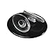 AllLife New 25 Pairs Crystal Silicone Eyeglass Sun glasses Nose Pad Pads Oval Push On