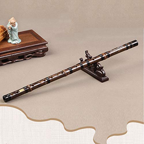Zyj C D E F G Key Chinese Vertical Bamboo Flute 8 Hole Accurately Adjusted Color Musical Instrument Flute (Size : C Tone)