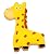 Big & Small Giraffes Cookie Cutter-Food Grade Stainless Steel-Cushioned Shape Set for Baby, Mom, Kids, Adults - Best Gift for Mother's day, Cookies, Sandwich, Bakeware, Food, Bread, Treats