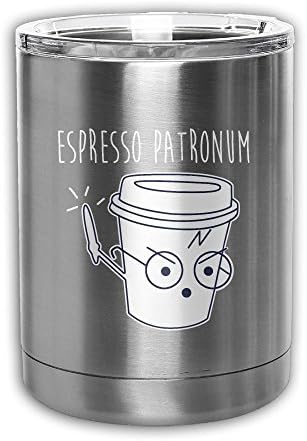 Markiplier292 Outdoor Espresso Coffee Stainless Steel Vacuum Insulated Tumbler 19oz With Lid