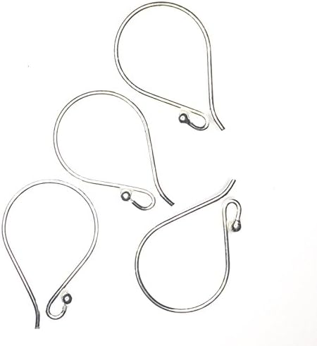 Sterling Silver French Ear Wire with Ball End Sterling Silver Earring Hooks 5 Pair