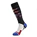 J'colour Mens Dri Fit Knee High Compression Basketball Soccer Socks 1,2,6 Pairs