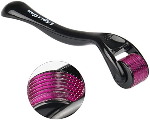 Micro Needles 0.25mm Derma Roller, OSPORTFUN 540 Microneedle Facial Skin Care Tool
