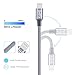 KAHE Lightning to USB Cable, 4 Pack (1ft,3ft,3ft,6ft) iPhone Charging Cable Nylon Braided iPhone Charger