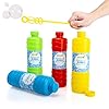 abeec Premium Bubble Solution - 1 Litre of Bubble Mixture with Wand for Bubble Machines - Giant Garden Games Essential…