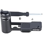 NICEYRIG Side Grip for Sony ZV-1 Vlog Vlogging 4K Camera, Extension Bracket with Quick Release Base Plate for ARCA Standard - 465