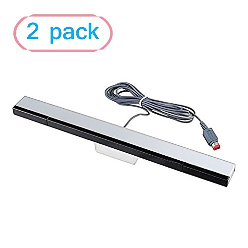 DTOL Game Controller for Nintendo Wired Controller Wii Infrared Sensor (2 Pack) - Thumbnail 4