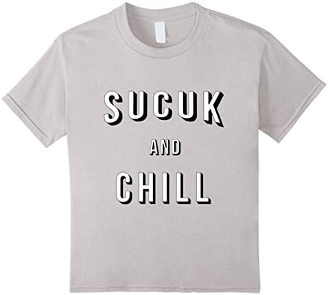 Kids SUCUK AND CHILL 4 Silver