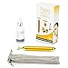 Face Massager Roller Kit with Facial Serum – 24K Gold Plated Beauty Bar Skin Care Massage Therapy Tool – Firms, Tightens Look and Reduces Look of Dark Eye Circles, Fine Lines, Wrinkles + FREE E-Book
