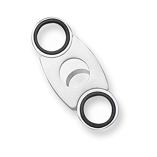 Jewelry Adviser Gifts Silver-tone Rectangular Cigar Cutter