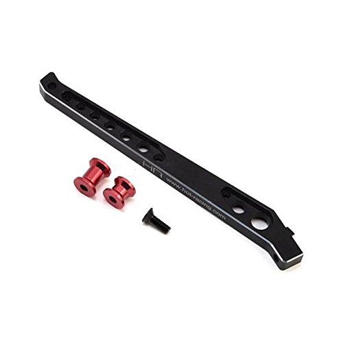 Hot Racing Aluminum Rear Chassis Brace (Black): LP Talion 143mm