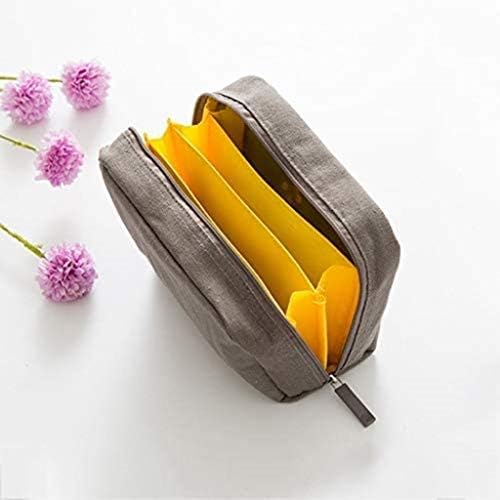 Huiliyuan 正規品送料無料 激安超特価 車 バイク B086wfcvp8 新作製品 世界最高品質人気 Color 100 品質保証 ソリッドカラーのシンプルな多機能キャンバス通帳バッグ化粧品収納袋 正規品送料無料 Color B