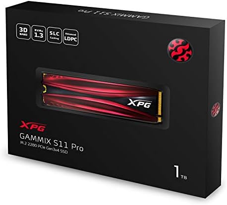 Amazon Com Xpg Gammix S11 Pro 1tb Pcie Gen3x4 M 2 2280 Ssd 3500mb S Read 3000mb S Write Electronics