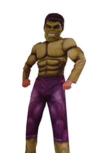 Boys Muscle Hulk Costume Large 10-12