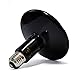 Okeler 110V 250 Watt Black Ceramic Heat Emitter Terrarium Heat Lamp Bulb for Aquarium Snake Reptile Chickens Pet Brooder