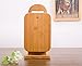 Bamboo Cutting Board Set for Kitchen,Small Cutting Boards with Holder,Serving Boards for Sandwich Cheese Meal Breakfast
