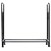 Goplus Firewood Log Rack Indoor Outdoor Fireplace Storage Holder Logs Heavy Duty Steel Wood Stacking Holder Kindling Wood Stove Accessories Tools Accessories (4 Feet)