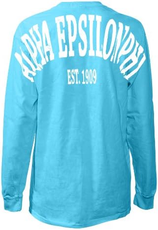 Alpha Epsilon Phi Stadium Shirt Sapphire Medium