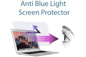 Anti Blue light screen protector (2 pack) for Macbook Air 11 inch model number A1370 & A1465. Filter out Blue Light and relie