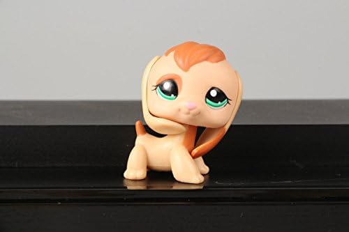 Littlest pet shop Beagle Dog Green Eyes Ultra Rare LPS #1664 Collection