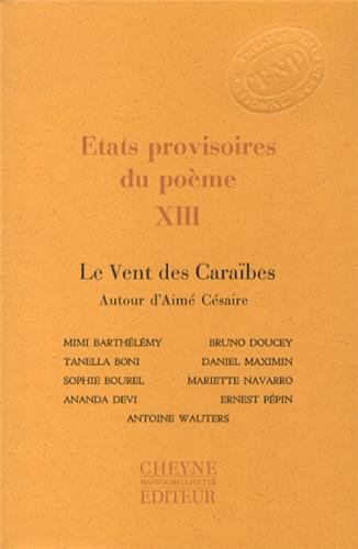 États provisoires du poème