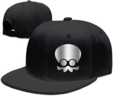 Splatoon Squid Platinum Logo Baseball Snapback Hat Black