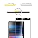(2 Pack) Orzero Tempered Glass Screen Protector Compatible for Sony Xperia 10, 9 Hardness HD Anti-Scratch Anti-Fingerprint Bubble-Free (Lifetime Replacement)