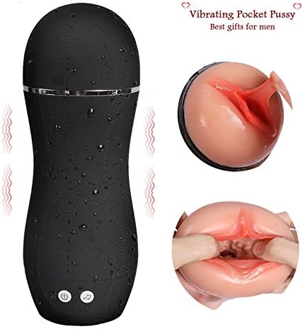 Multiple Frequency Adult Men Toy Lifelike and Portable Male Cup Toy Soft and Comfortable Sleeve for Hands Free Pleasure