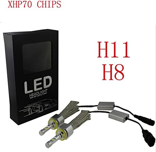 1set H11 H8 110W 13200Lm CREE CHIPS XHP-70 LED Headlight Fog Lamp kit