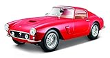 Bburago Ferrari 250 GT Berlinetta Passo Corto Red 1/24 Diecast Model Car by 26025r