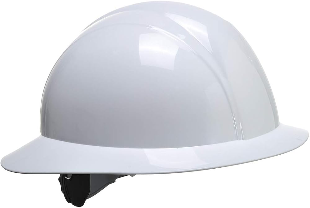 Portwest Full Brim Future Helmet White PS52WHR Safety Head Protection