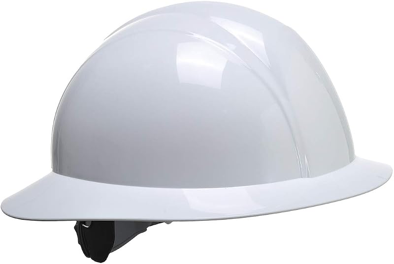 Portwest Full Brim Future Helmet White PS52WHR Safety Head Protection