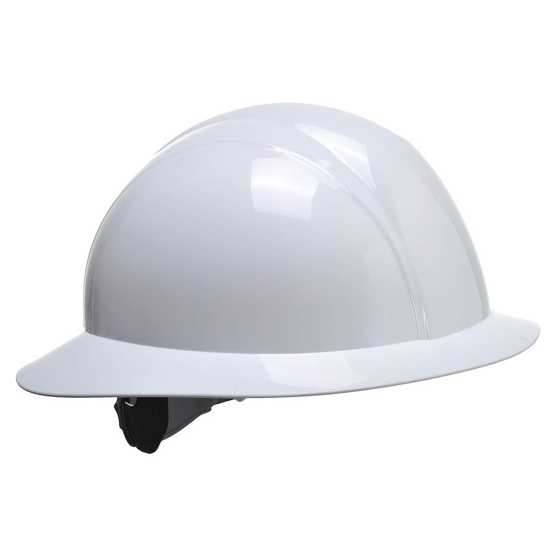 Portwest Full Brim Future Helmet, Size: One Size, Colour: White, PS52WHR